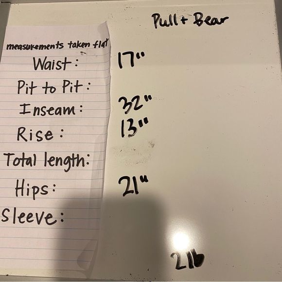 Pull&Bear Women’s Pale Blue Ripped Straight Fit Jeans Size 10 - Picture 8 of 8